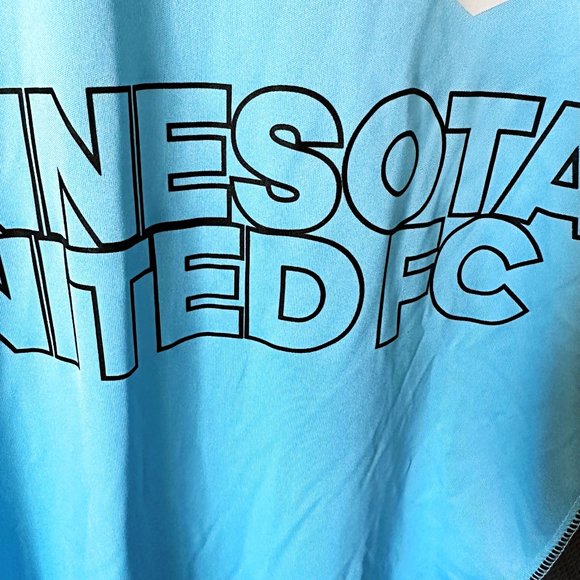 Minnesota United Football Club Loons Soccer Adidas Jersey Adult S - Picture 3 of 7